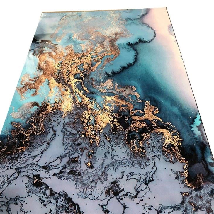 3D-printimine 4X8Ft kõrgläikiv UV-marmorist tahvel